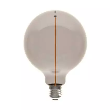 LED Glühbirne Magnetic Deco Line Globe G125 Smoky, 2,8W 90Lm E27 1800K - F05