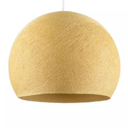 Lampenschirm aus Garn Modell Cupola - 100% handgemacht